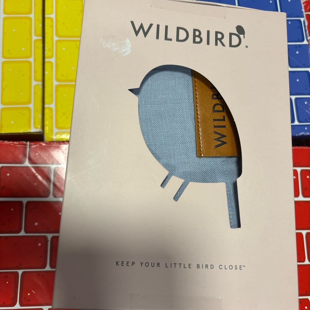 WildBird Blue and Tan Bird Carrier